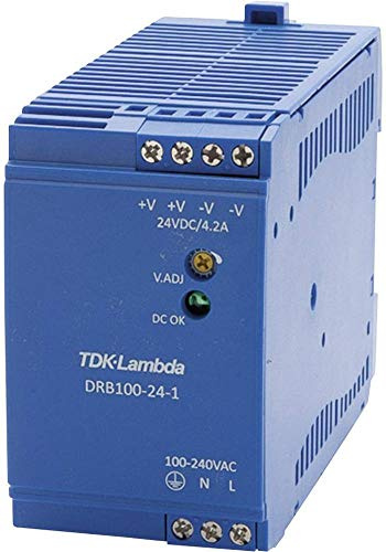 TDK-Lambda DRB100-24-1 Hutschienen-Netzteil (DIN-Rail) 24 V/DC 4.2 A 100.8 W Anzahl Ausgänge:1 x Inhalt 1 St.
