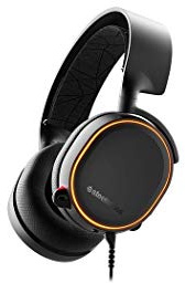 SteelSeries Arctis 5 (Edición Legado) - Auriculares para juego, Iluminación RGB, DTS 7.1 Surround para PC, PC, Mac, PlayStation 4, Móvil, VR, color Negro