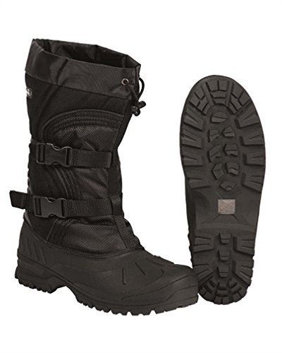 Mil-Tec Unisex Arctic halvlånga stövlar, svart, 45 EU