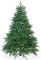 DekoLand Künstlicher Weihnachtsbaum Deluxe 210 cm in Premium Spritzguss Qualität, grüne Nordmanntanne, Tannenbaum mit PE Kunststoff Nadeln