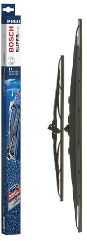 Bosch Wiper Blade Super Plus Spoiler SP24/18S, Length: 600mm/450mm − Set of Front Wiper Blades