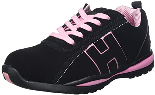 Argentina Chaussures de travail Chaussures de sécurité Taille 36-41 Femme Embout d'acier - noir/rose - Taille 39 EU