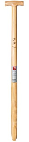 Ideal 65011105 Britta T-handtag för damspade av aska, beige, 85 cm