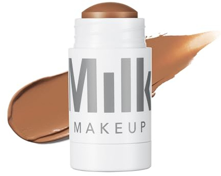 Milk Makeup Matte Bronzer – Buildable Cream Bronzer Stick with Mango Butter + Apricot Oil – Hydrating, Multi-Use Formula for a Sunkissed Glow – Baked, 0.19 oz