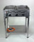 Gasgrill/Gastrobräter 3-flammig mit 2 Pfannen und Standbeinen