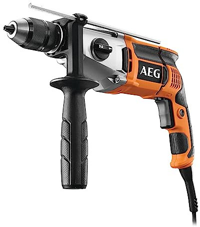 Perceuse a percussion - AEG - SB2E1100RV - 1100 W - 60 Nm - Bois - 24 mm