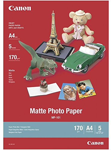 Canon MP-101 – matt fotopapper – A4 (210 x 297 mm) – 170 g/m2-5 hon