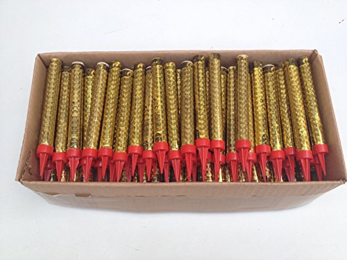 Lot de 100 Fontaines lumineuses durée 1 minute pour gâteau et bouteille de champagne - la boite de 100 fontaines - longueur 12 cm - 1 allume bougie flexible métal rechargeable