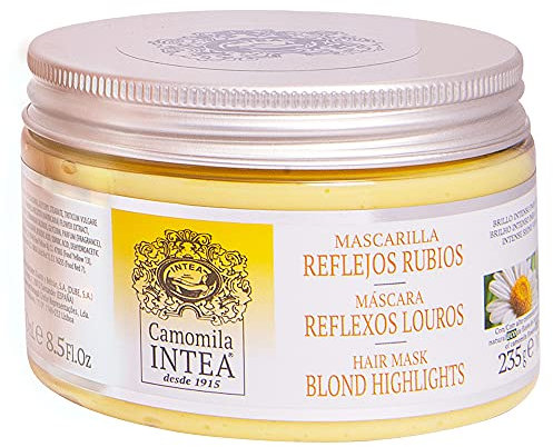 Camomilla Intea - Maschera Riflessi Biondi - Idrata e nutre i capelli biondi - 250 ML