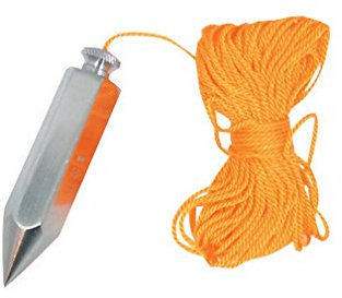 Silverline Tools CB43 - Plomada y cordel 225 g