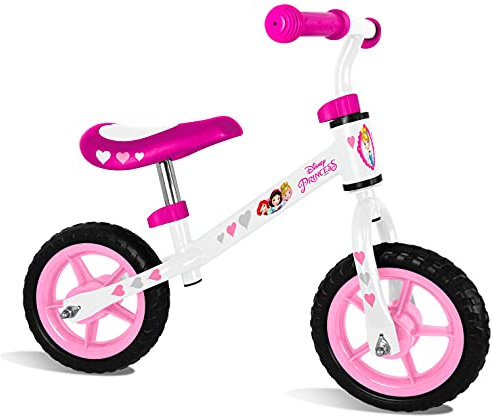 STAMP Girls Running Bike/LAUFRAD-Princess Disney Mädchen, Rosa, 2+