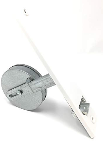 Einlassgurtwickler incl. Abdeckplatte weiß, Lochabstand 215 mm, für 10-12 m Gurtaufnahme maxis bis 23 mm,