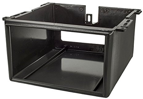 tomzz Audio 2400-016 Universal Unterbaukonsole Radiohalterung für 2DIN Geräte PKW LKW Boot Wohnmobil Baufahrzeuge Nutzfahrzeuge