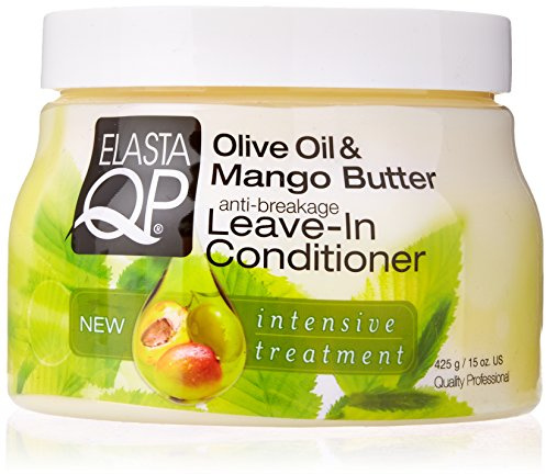 Elasta QP Olive Oil Mango Butter Leave In Conditioner 15oz