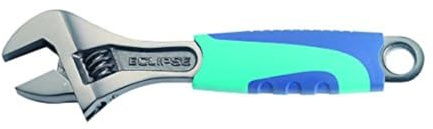 Eclipse Professional Tools ADJW8 Clé à molette avec poignée Soft Feel 8 / 200mm