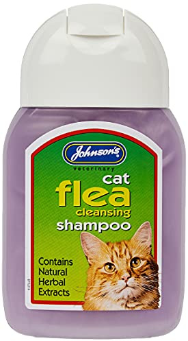 Johnsons Cat Flea Cleansing Shampoo 125 ml