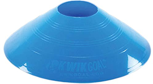 Kwik Goal Disc Cone, Blue (Pack of 25) ,2 1/2-Inch x 7 1/2-Inch