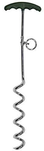 MFH Spiralhering Metallhering Zelt Camping Hering Stahlhering Zelthering verschiedene Größen (45 cm)