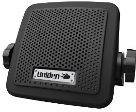 Uniden (BC7) Bearcat 7-Watt External Communications Speaker. Durable Rugged Design, Perfect for Amplifying Uniden Scanners, CB Radios, and Other Communications Receivers.,Black
