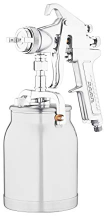Astro AS8S Spray Gun with Cup - Silver Handle - 1.7mm Nozzle
