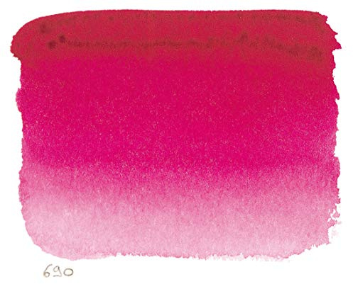 Sennelier Watercolour Half Pan S2 - Rose Madder Lake (690)