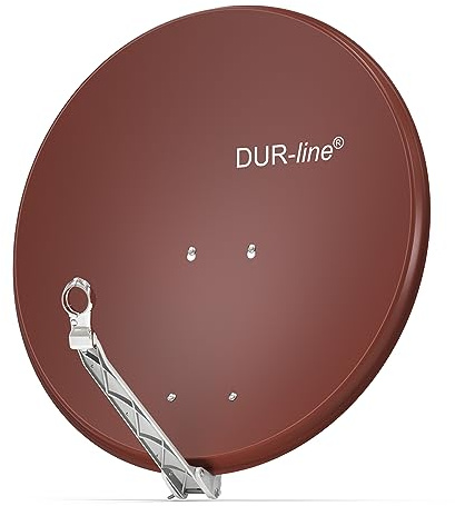 DUR-line Select - Parabola satellitare in alluminio, 75 cm/80 cm