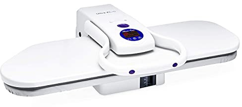 SpeedyPress Oversize Pressing Iron/Steam Press | Ultra XL Electronic Iron Press w/ 100LBs. of Pressing Pressure for Home/Business | Multiple Steam Functions & Temp Settings, Large Pressing Surface