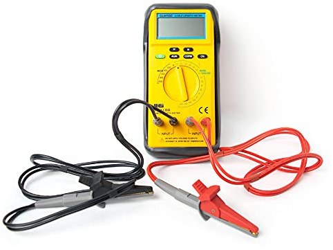 UEI CLM100 Digital Electric Cable Length Meter, Wire Length Meter Measuring Ohm Resistance 65Ω, 30,000 Feet, Copper and Aluminum Wire Between 4/0 to 26 ga
