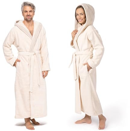 Möve Unisex - Erwachsene Wellness Bathrobe Xl Koupelna Home-bed-and, Nature, XL EU