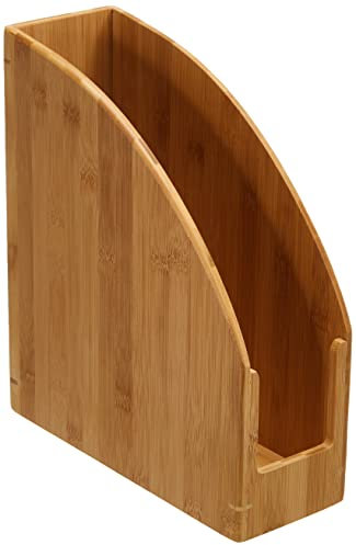 WEDO 611307 Stehsammler A4, umweltschonend (Bambus), 26,5 x 10,0 x 30,0 cm, Lieferung im attraktiven Geschenkkarton, braun