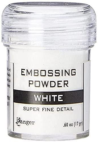 Ranger Embossing Powder, .60 oz, White