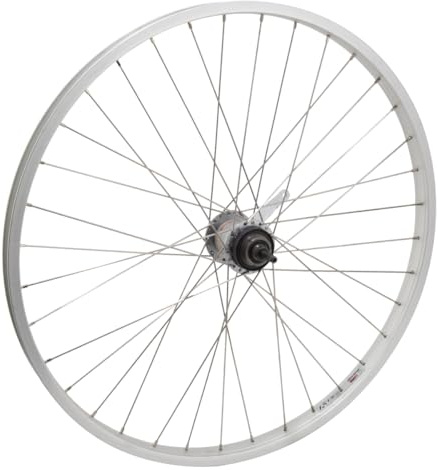 WheelMaster Rear 26 x 1.75/2.125, Alloy, Silver, Nexus-3Sp, Coaster Brake, 14g SS Spokes, 36H