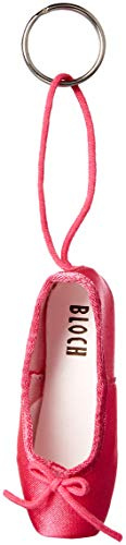 Bloch Dance Mini Pointe Shoe Keyring Accessory, hot pink, one