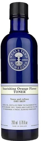 Neal’s Yard Remedies Nourishing Orange Flower Toner, Hydrating Face Toner for Dry Skin, Certified Organic Facial Toner, Vegan, 200ml