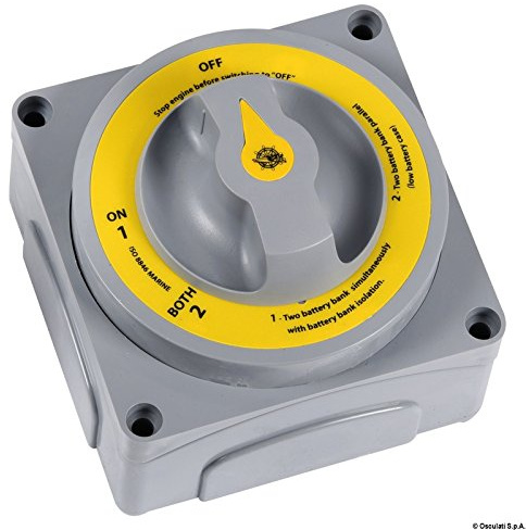 Osculati 14.921.02 Interruttore/Deviatore per Batterie Selecta New