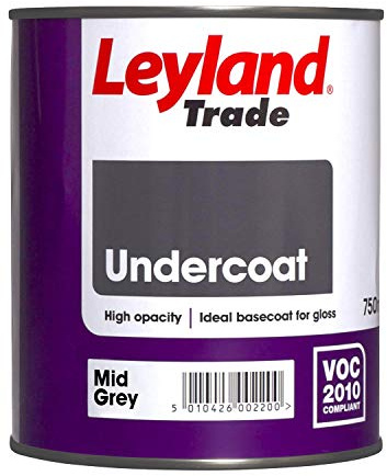 Leyland Trade Undercoat - Mid Grey 750ml
