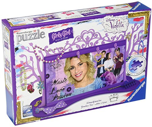 Schmuckbäumchen - Violetta Girly Girl Edition. Puzzle: Erlebe Puzzeln in der 3. Dimension