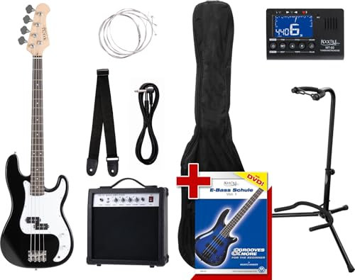 Rocktile Groover's Pack PB E-Bass Black Set II