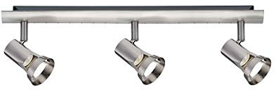 Paulmann 66700 Spotlight Teja max 3x10W GU10 satin nickel 230V metall taklampa LED taklampa utan glödlampa takspotlight