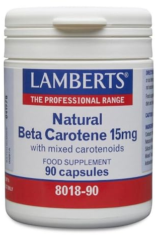 LAMBERTS BETA CAROTENO NATURAL 15 mg. 90 cap.