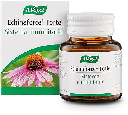 A.Vogel Echinaforce Forte, Apoyo tu Sistema Inmune, Extracto de Planta Fresca, Echinacea Purpurea, Cultivo Biológico Certificado, 30 comprimidos