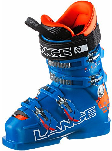 LANGE Kinder Skischuhe blau 22 1/2