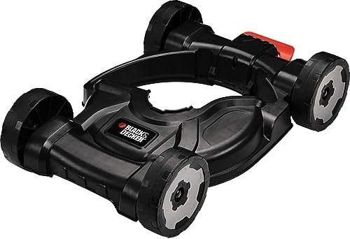 Black+Decker 3-in-1 City Mähaufsatz (40-60 mm Schnitthöhe für Rasentrimmer STC1820, STC1815, ST5530, ST4525, GL5028) CM100
