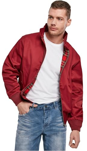Brandit jacka LORD CANTERBURY HARRINGTON ARMY FANGERJACKA ÖVERGÅNGsjacka, Bordeaux, XL