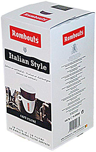 Rombouts Coffee Italian One Cup Filters 62 g