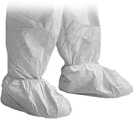 Copriscarpa in Tyvek, Modello POSA, Bianco, 42-46 (Confezione da 200)