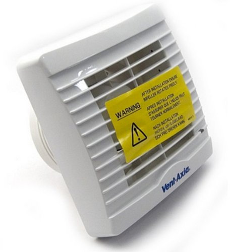 Vent Axia VA100LHP Extractor Fan with Pullcord, Humidity