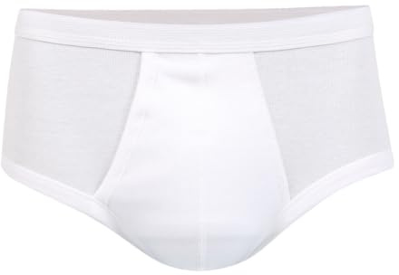 Eminence Pur Coton Slip Taille Haute Ouvert, Calzoncillos para Hombre, Blanco (Blanc), talla del fabricante: 9