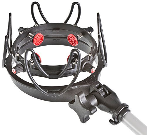 Rycote 044912 InVision Universal Microphone Shock Mount,Black