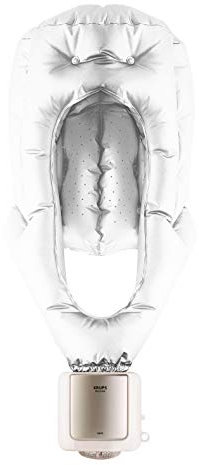 Krups Trockenhaube, 2 Temperaturstufen, Kaltluft-Funktion, Für voluminöses Haar, Langes Kabel, Aufbewahrungstasche, 600 Watt, Weiß, CF6000N1